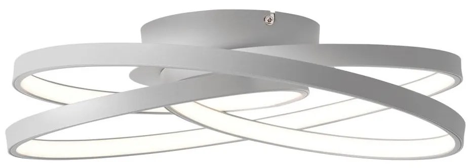 Brilliant - LED Stropné svietidlo LABYRINTH LED/40W/230V pr. 39,5 cm šedá