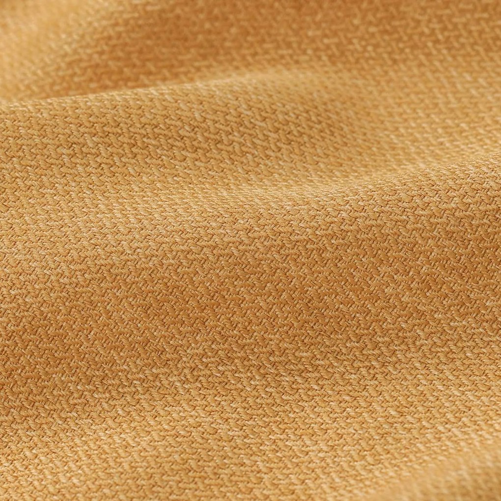 Goldea dekoračný záves peru - zlatý 280x135 cm