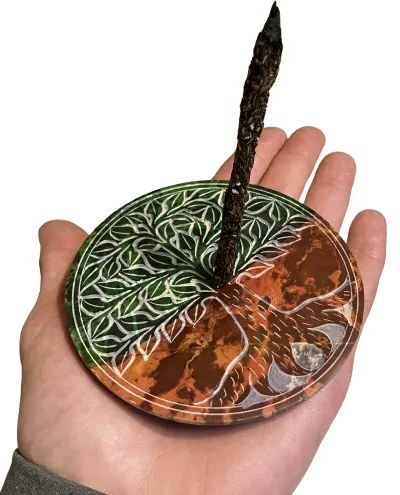 Korálková lampa oriental PATCHWORK Branches - burner 37*15