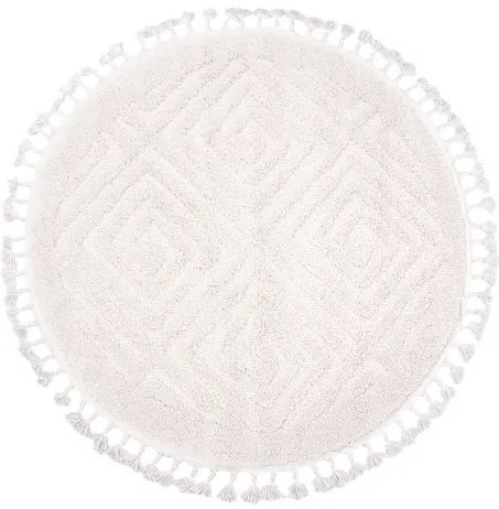 Koberec BERBER 7061 slonia kosť kruh