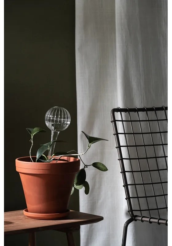 Zavlažovacia nádoba pre izbové rastliny 28cm, zelená