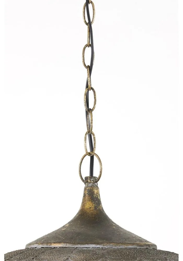 Stropné svietidlo v medenej farbe ø 43,5 cm Emine - Light &amp; Living