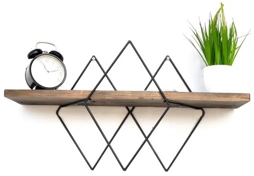 Nástenná polica 36x60 cm smrek