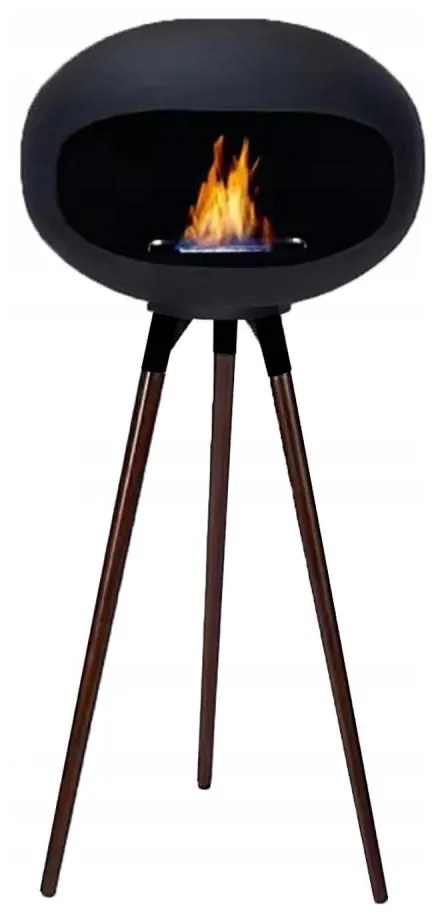 Biokrb TOKIO 45x100 cm 2 kW čierny