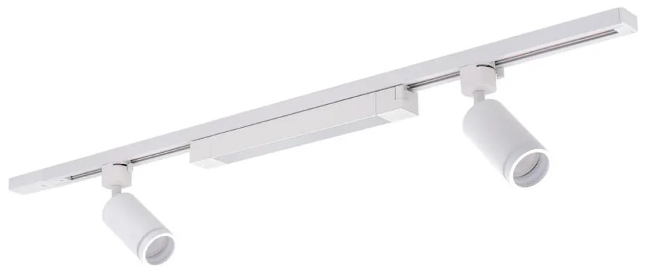 LED bodové svietidlo pre šynový systém TRACER 2xGU10/10W/230V + LED/20W, 1 m, biela