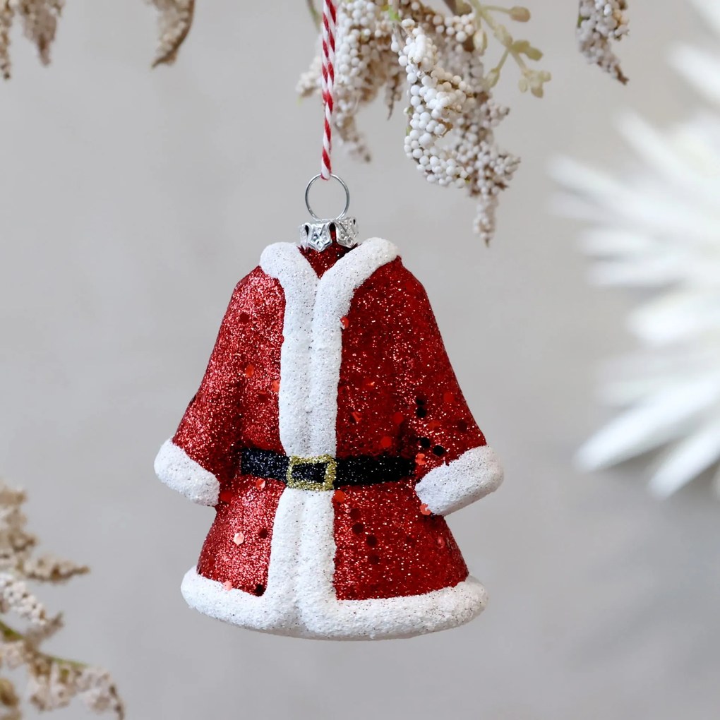 Chic Antique Vianočná ozdoba Santa Suit