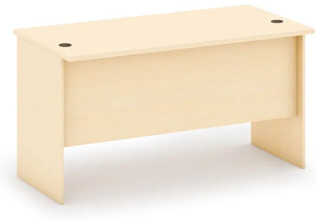 Kancelársky písací stôl MIRELLI, 140x80 cm, breza