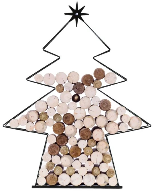 Kovový stromeček Multi Farba: zlatá T113-ZLATA