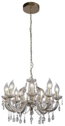 Outdoor krištáľ luster UTAH Ø60 IP65