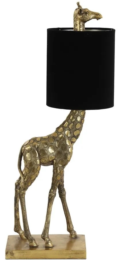 Stolová lampa v čierno-bronzovej farbe (výška 61 cm) Giraffe - Light &amp; Living