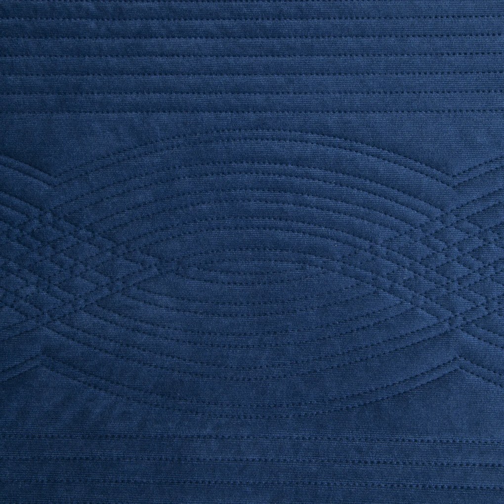 PREHOZ NA POSTEĽ VELVET2 170X210 CM TMAVOMODRÝ