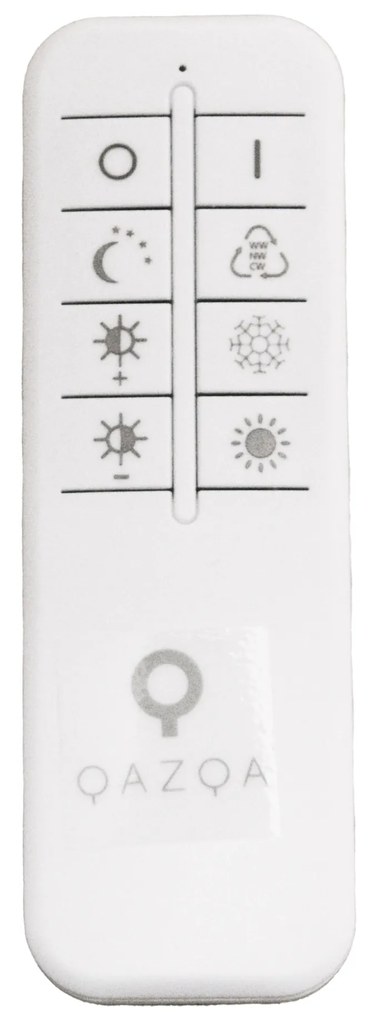 Dizajnové stropné svietidlo biele s tmavosivým okrúhlym vrátane LED stmievateľné - Taylor