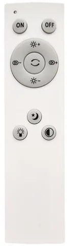 LED Stmievateľné stropné svietidlo SMART CORAL LED/24W/230V čierna/strieborná + DO