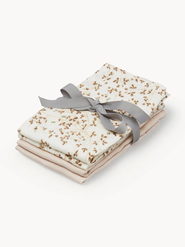 Detské mušelínové ručníky z organickej bavlny Lierre, 4 ks