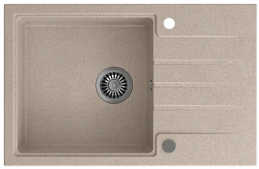 Drez Peter 111 Steingran béžový 78x50x20 + sifón