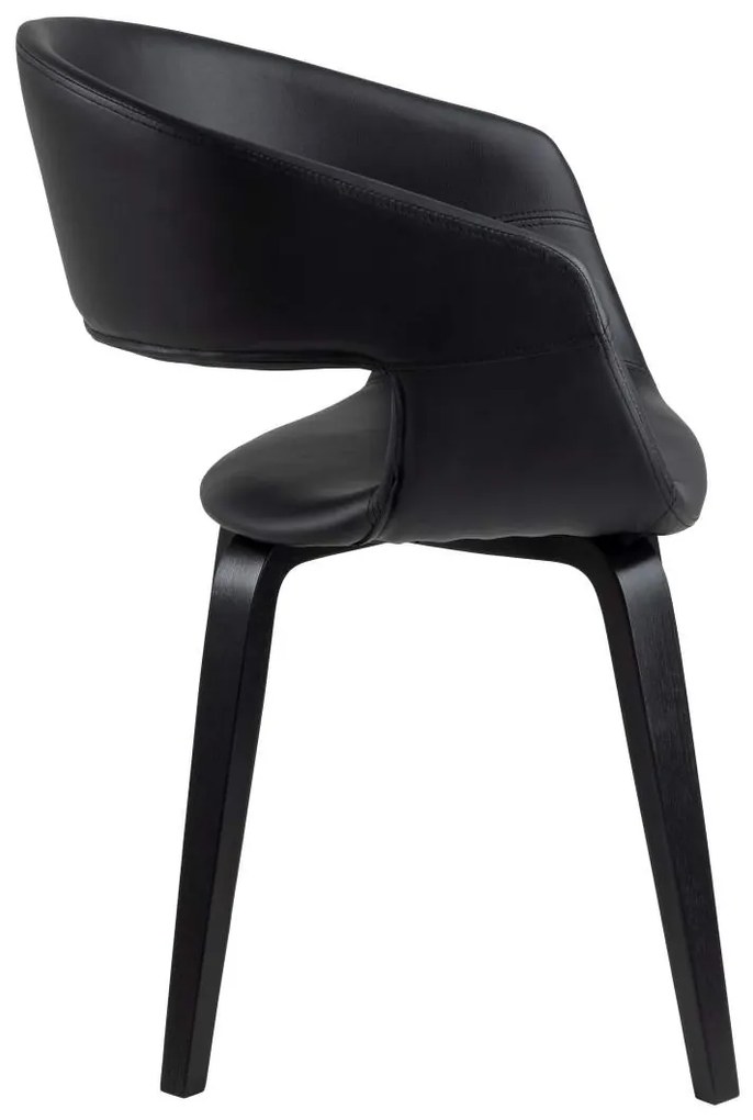 Jídelní židle Nova ekokůže/černá