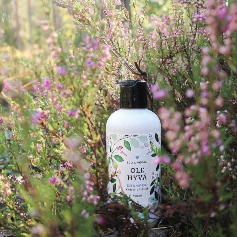 Šampón Ole Hyvä 350ml, vres-limetka