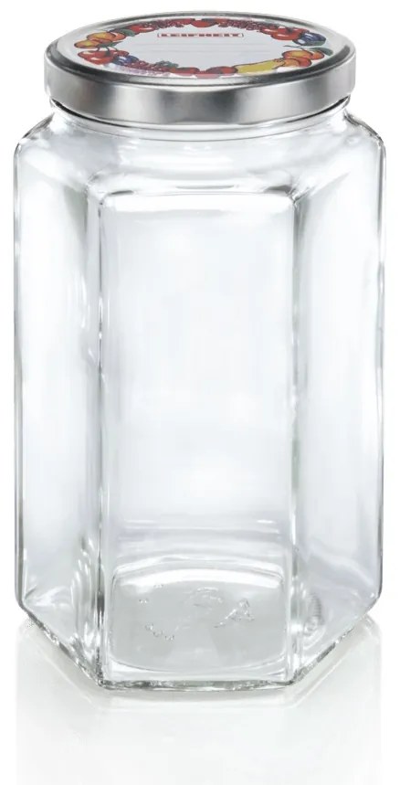 Leifheit šesťhranný pohár na zaváranie 1700 ml 03212