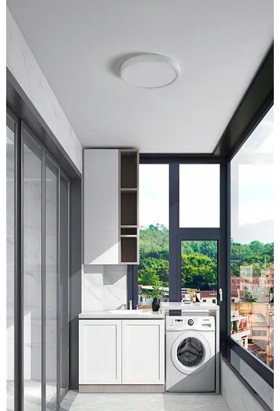 Eglo 900277 - LED Kúpeľňové stropné svietidlo ARGOLIS LED/20,5W/230V IP44 biela