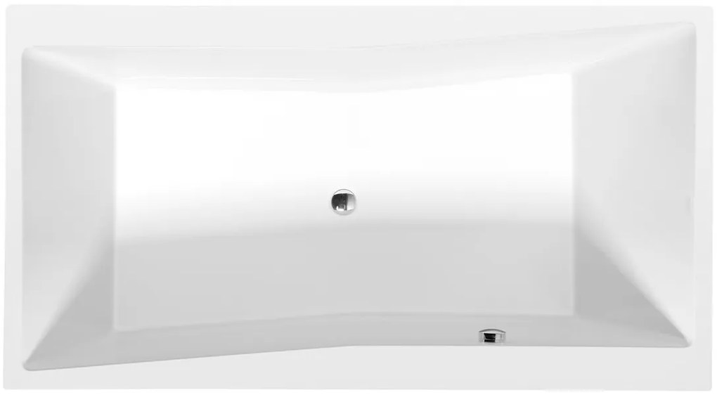Polysan Polysan, QUEST obdĺžniková vaňa 180x100x49cm, biela, 78511