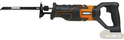Aku píla chvostovka WORX 20V WX500.9 bez akumulátora a nabíjačky