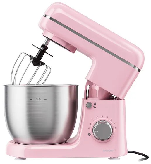 Silvercrest® Kitchen Tools Kuchynský robot SKM 600 C2, ružový (100351992)
