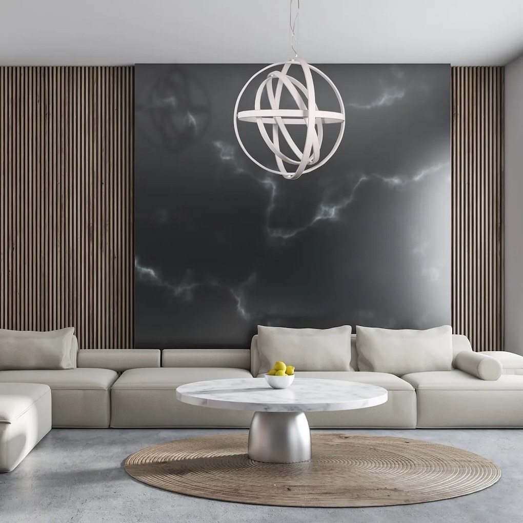 Závesné LED svietidlo Copernicus, 5x LED 260w, 3000k, w