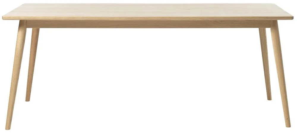 Dizajnový jedálenský stôl Tallys 190 cm prírodný dub