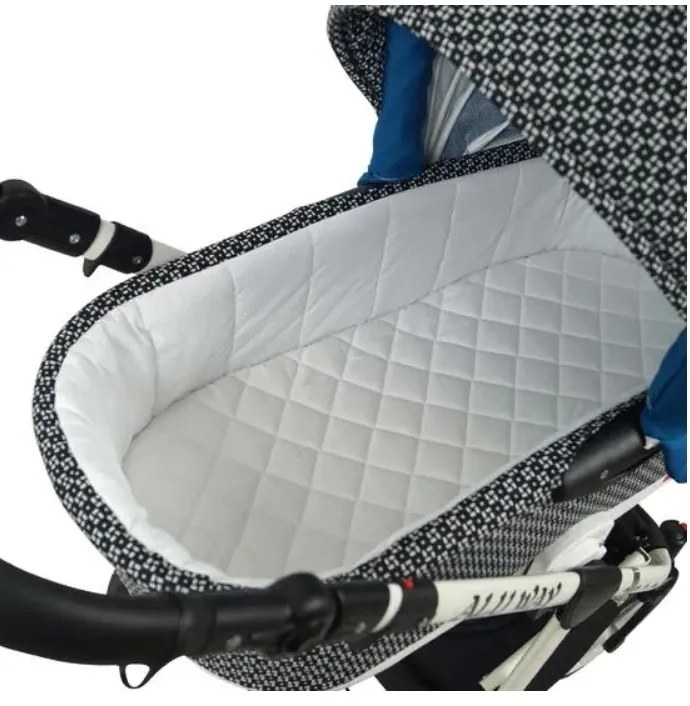 Kombinovaný kočík Raf-pol Alu way - Navy Blue (2-kombinácia)