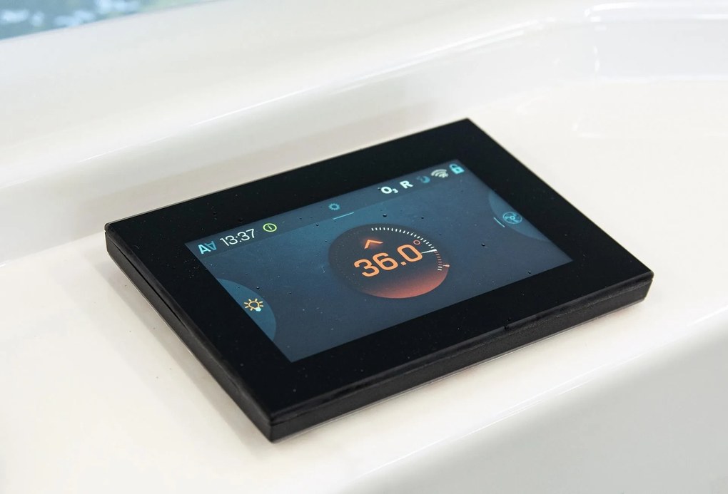 Hanscraft Vírivka ALMANDINE OKA5 Pearl white Concrete