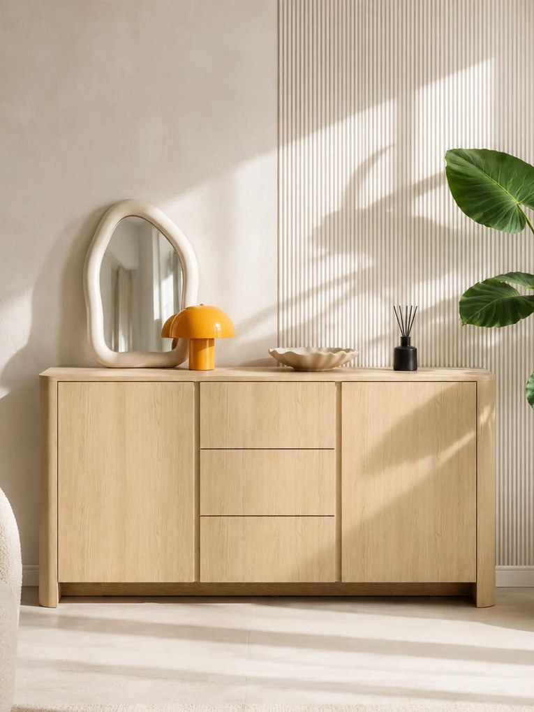 Komoda so zásuvkami Sorrenti 168 cm - dub vicenza