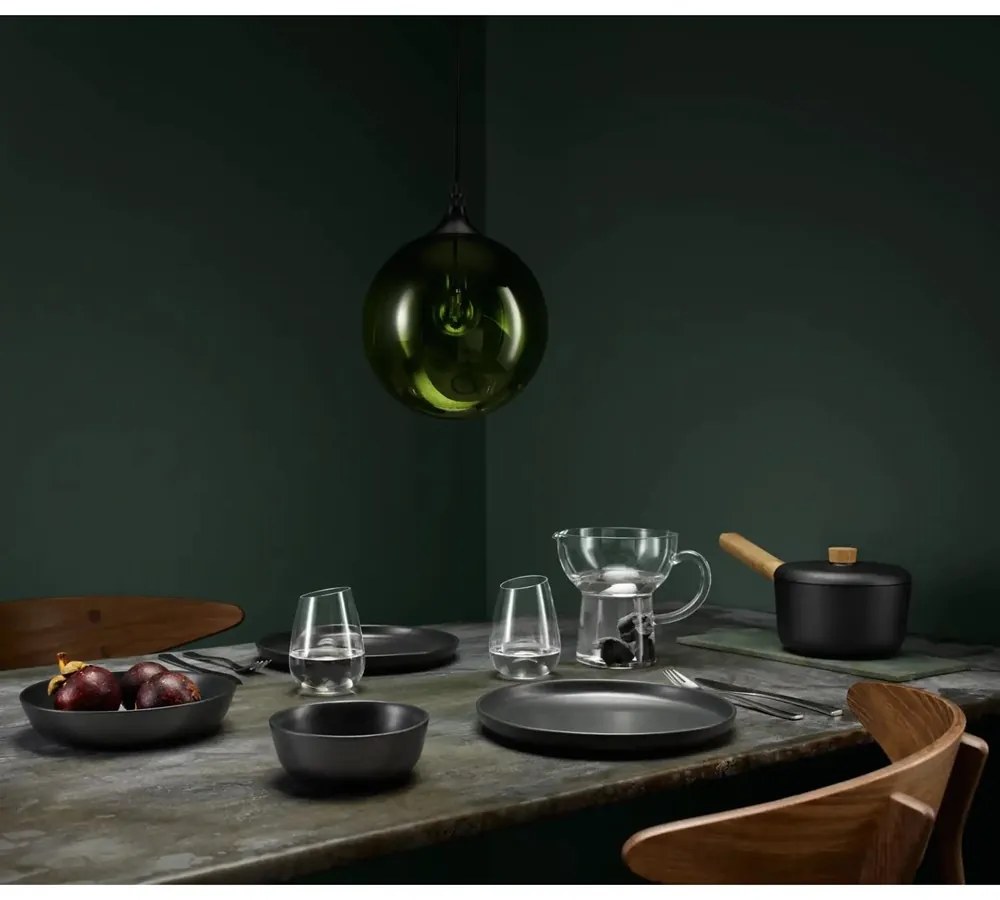 Eva Solo Hlboký tanier 20cm Nordic Kitchen čierny