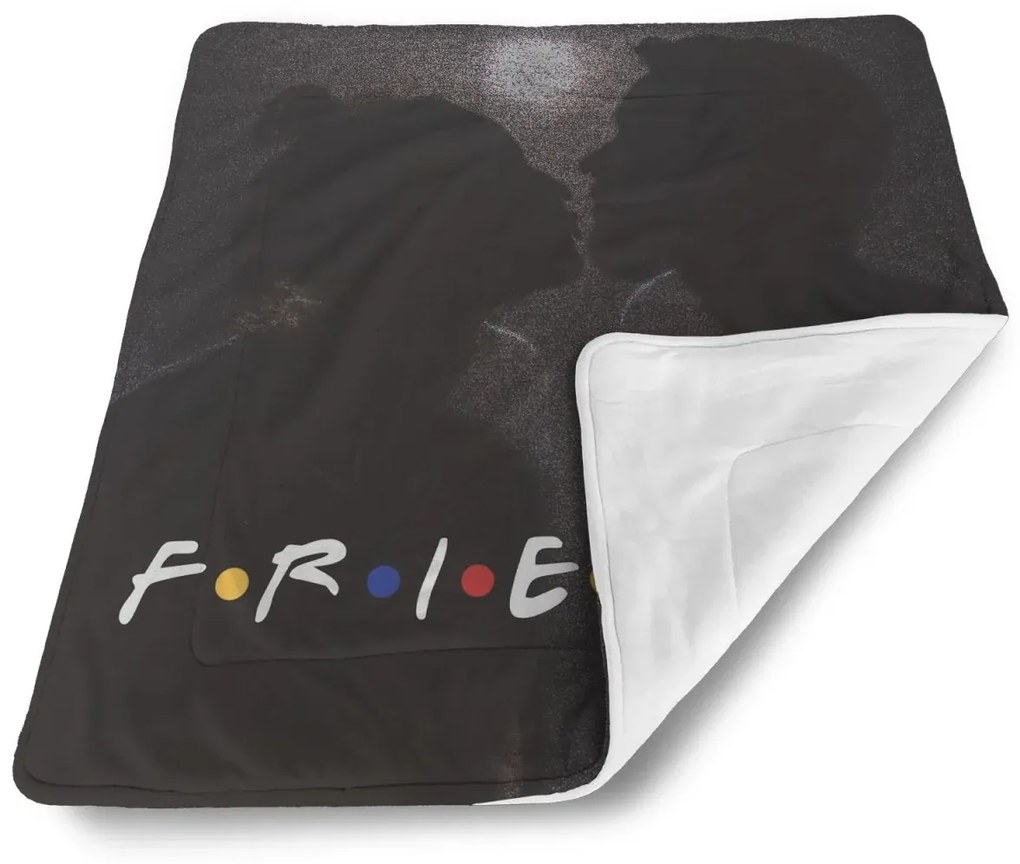 Sablio Deka pre bábätko Seriál Priatelia FRIENDS Bozk - 90x120 cm