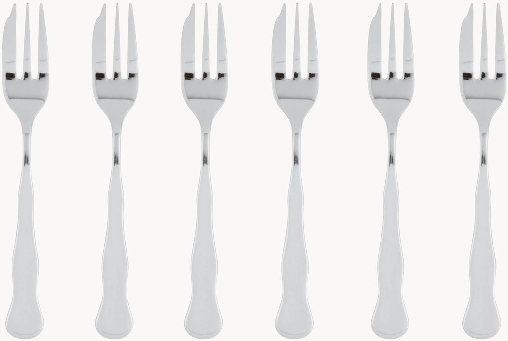 Súprava dezertných vidličiek z nehrdzavejúcej ocele 1965, 6 ks