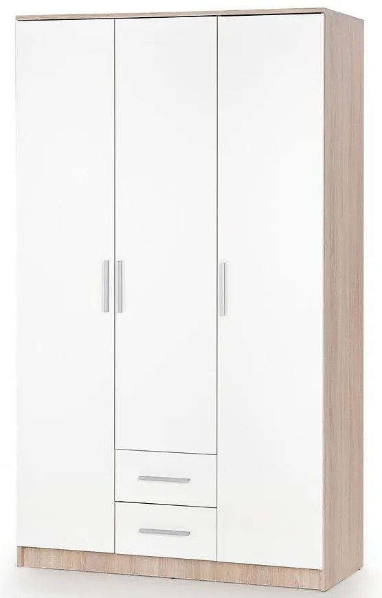 Skriňa Lima S-3 sonoma/biela