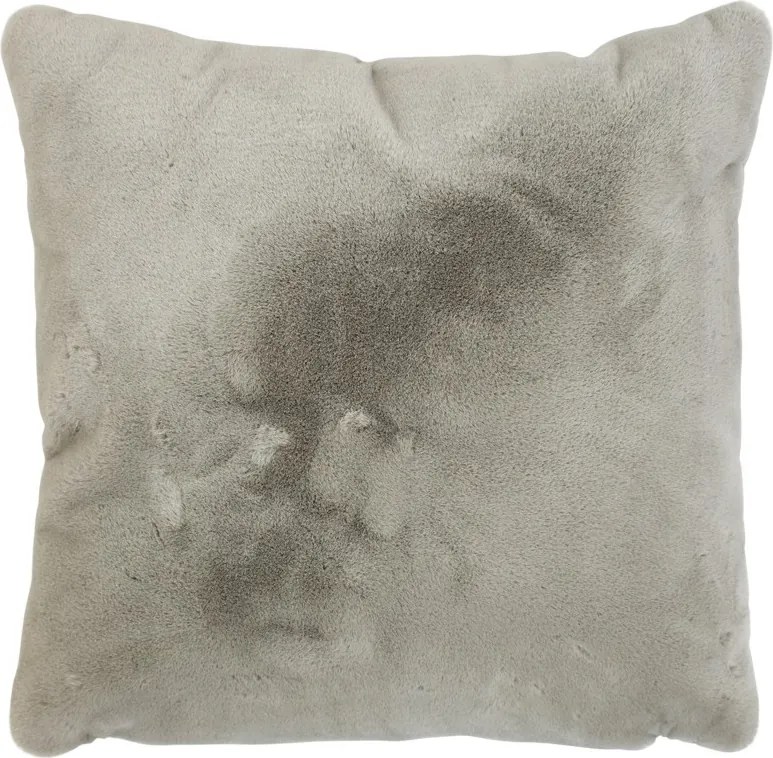 Šedý vankúš štvorcový Taupe - 45 * 45 * 15cm