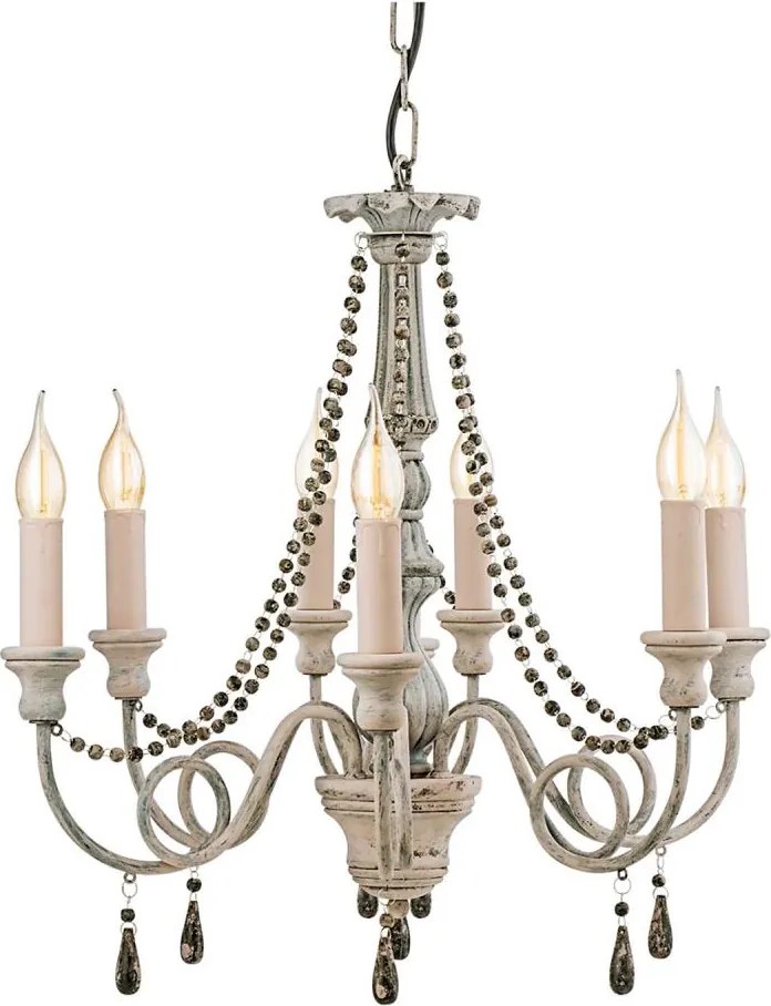 Eglo 49822 - Luster na reťazi COLCHESTER 8xE14/40W