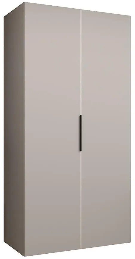 Skriňa Marbella I 100 kašmír/čierna