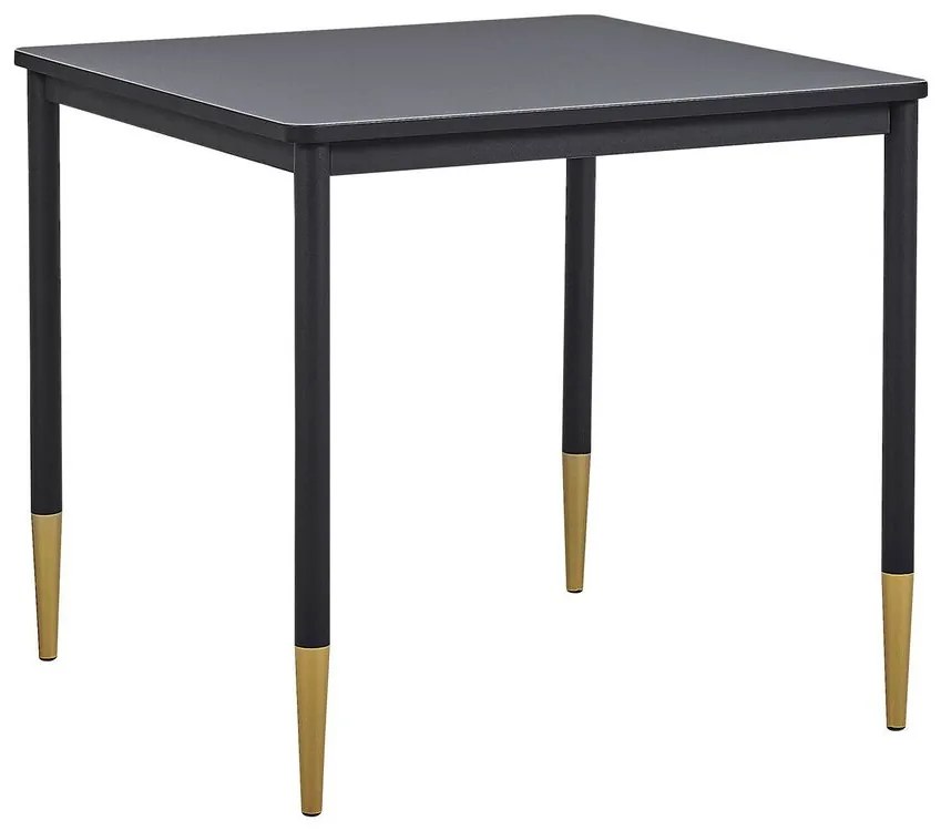Jedálenský stôl SAHLLA (čierna) (pre 4 osoby). Vlastná spoľahlivá doprava až k Vám domov. 1026732