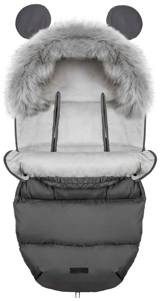 Spací vak do kočíka Elmi Ricokids - tmavosivý