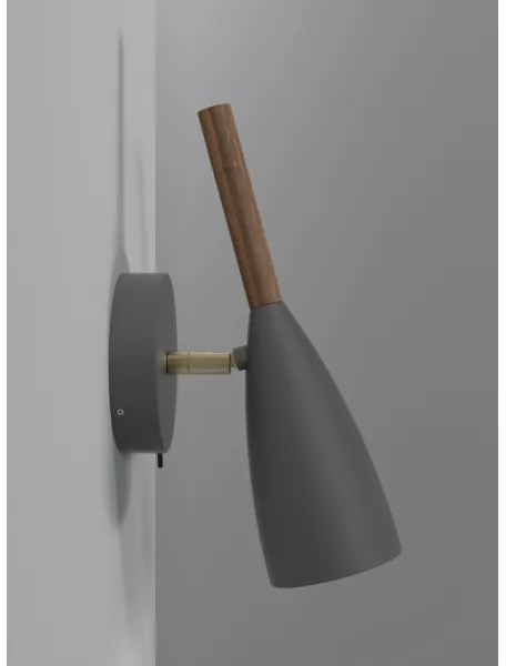 DFTP by Nordlux - Nástenné bodové svietidlo PURE 1xGU10/8W/230V šedá