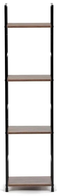 BONTEC Regál, mdf, hnedá, GD-214 OAK Farba: Hnedá