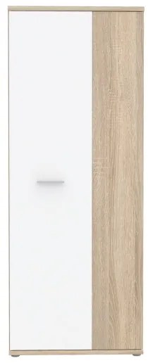 Komoda/Botník SIMO dub sonoma/biela