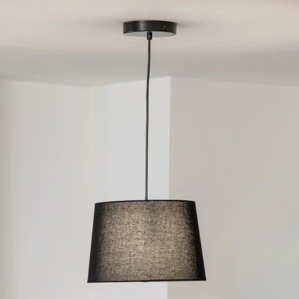 Brilagi - LED luster na lanku CERIA 1xE27/40W/230V pr. 30 cm čierna
