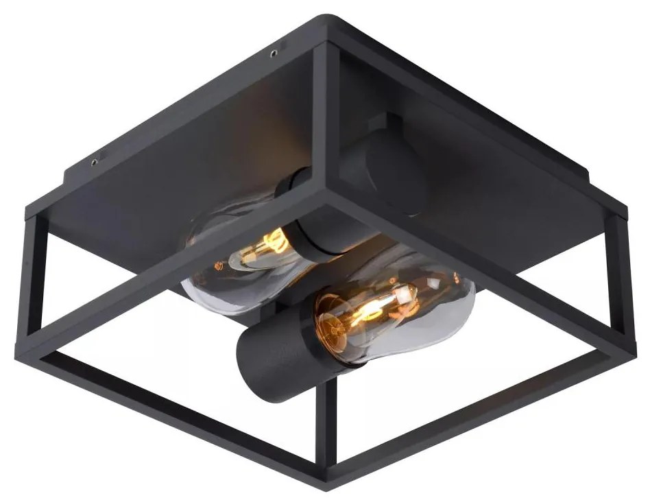 Lucide 27100/02/30 - Kúpeľňové stropné svietidlo CARLYN 2xE14/6W/230V IP54