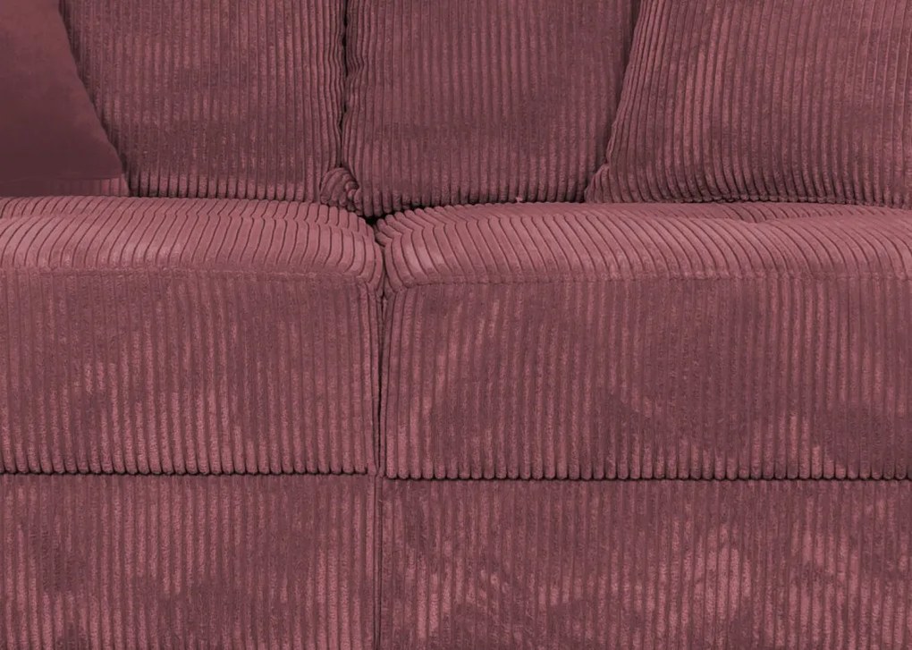 Pohovka Richard, tmavo ružová látka