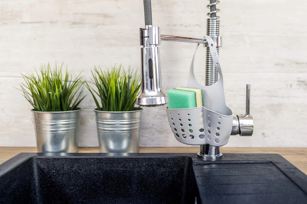 Kuchinox Kuchinox, silikónové vrecko do kuchyne na zavesenie, šedá, LAV-EKO_850M