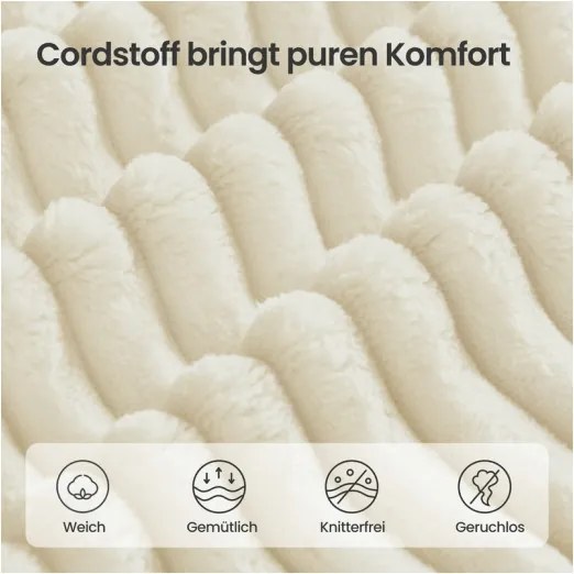 Modulárna rohová sedačka LCS184WD01 krémová