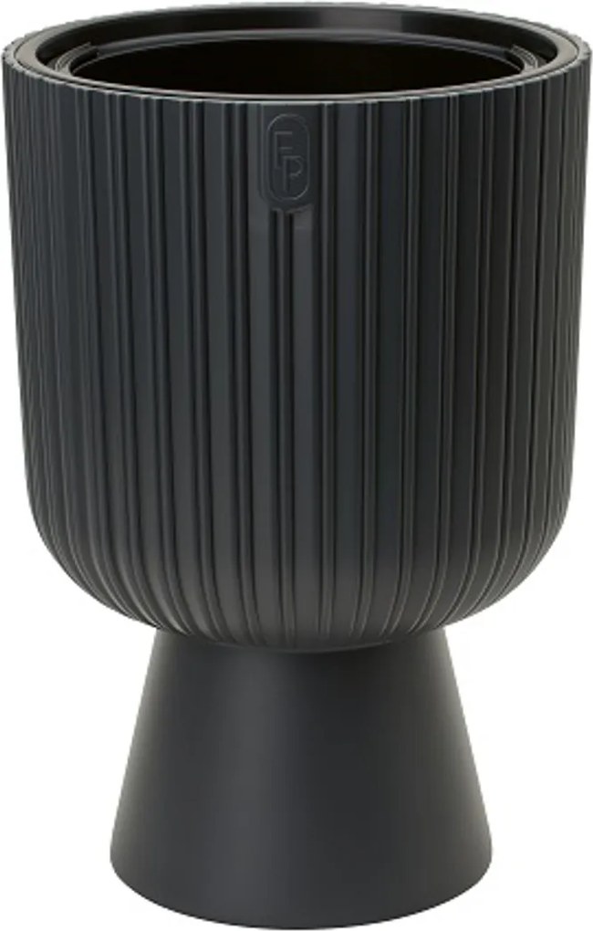 Kvetináč Keli Mika 400 mm, antracit*7705