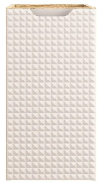 Závesná skrinka Luxor Beige s doskou a umývadlom 90 cm béžová/dub olejovaný